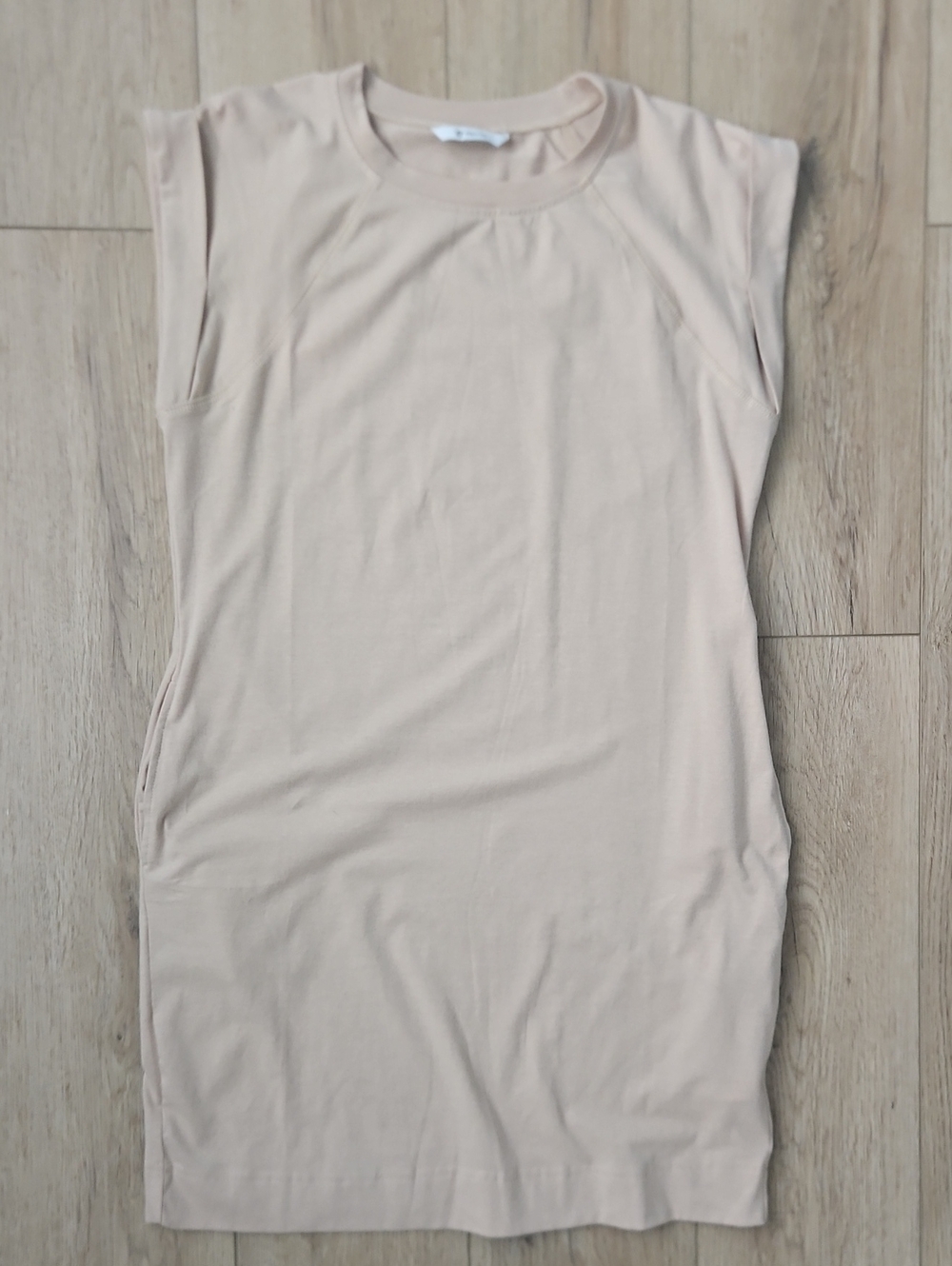 Womens Summer T Shirt Dress Casual Cap Sleeve Crewneck Loose Shift Mini Dress